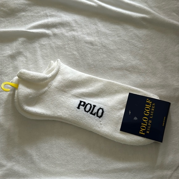 Polo Ralph Lauren Other - Polo Ralph Lauren golf roll top ankle socks cushioned comfort sole mens 6-12 new